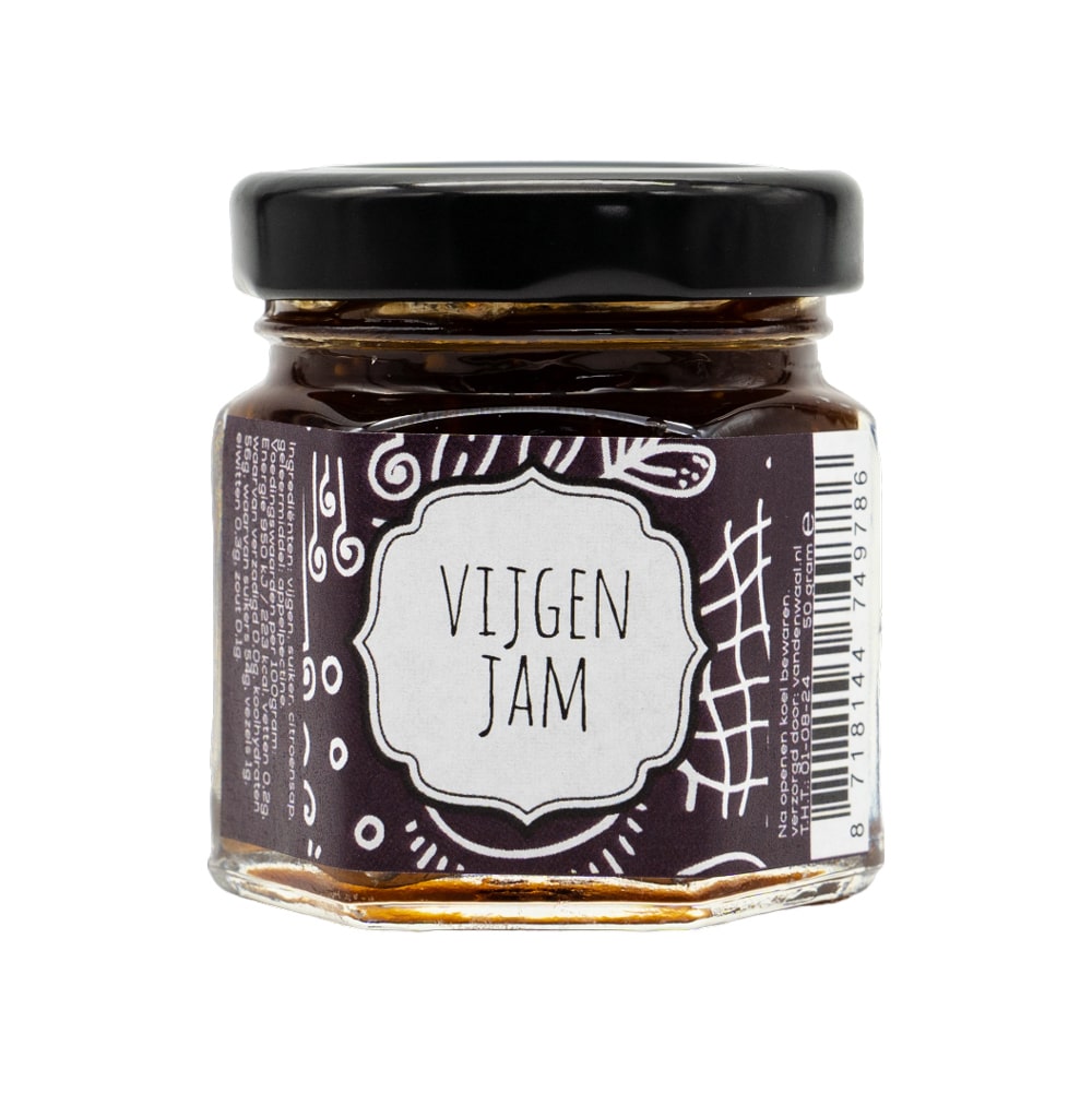 Vijgen jam (mini) Van den Waal